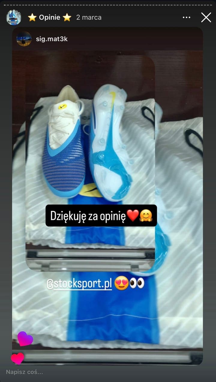 Opinia klienta Stock-Sport