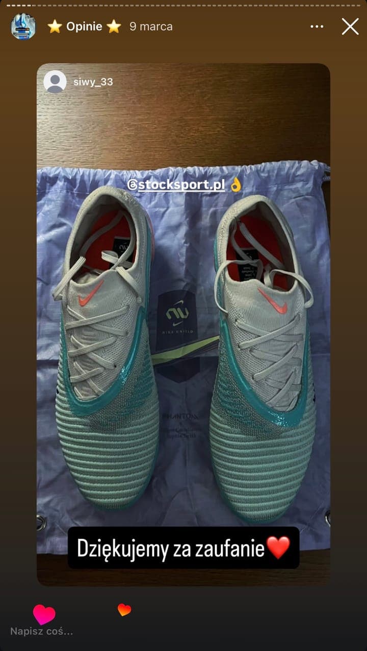 Opinia klienta Stock-Sport