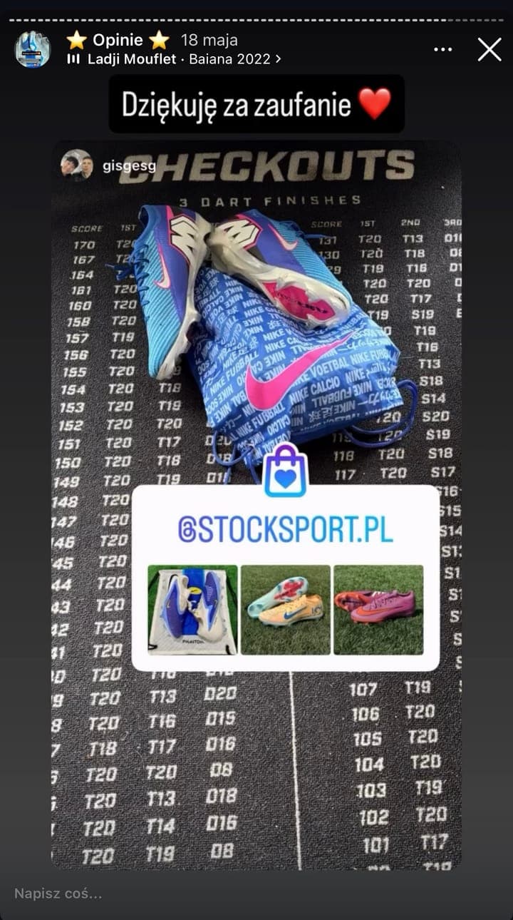 Opinia klienta Stock-Sport